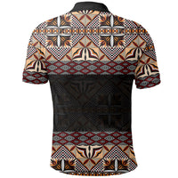 Samoa Polo Shirt Siapo Patterns LT6 - Polynesian Pride