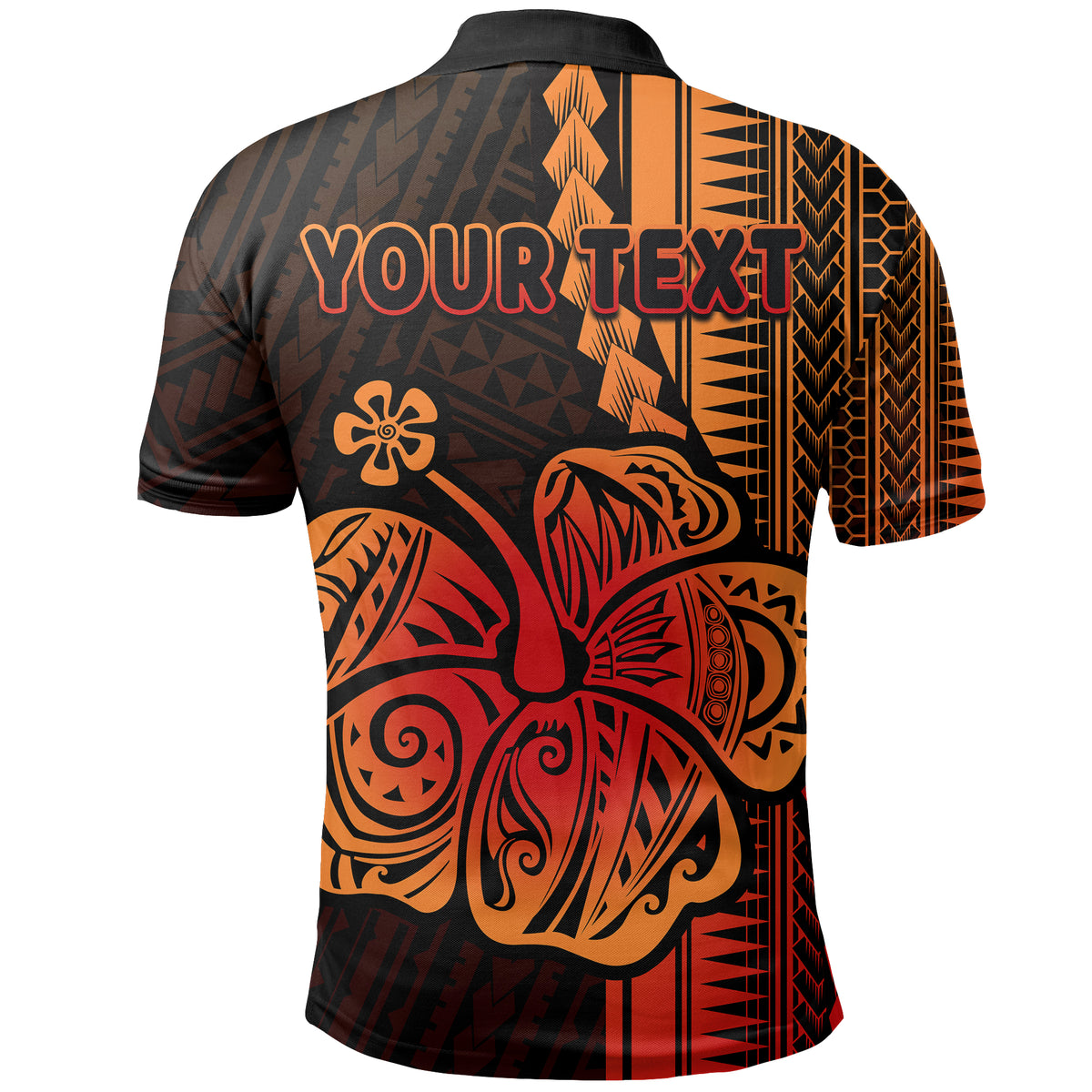 Custom Polynesian Hibiscus Polo Shirt Hawaiian Style No.1 LT6 - Polynesian Pride