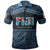 Fiji Constitution Day Polynesian Patterns Polo Shirt LT6 Unisex Blue - Polynesian Pride