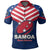 Manu Samoa Rugby Polo Shirt Unisex Blue - Polynesian Pride