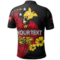 Custom Papua New Guinea Polo Shirt Independence Day LT6 - Polynesian Pride