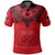 Samoa Independence Day Tribal Tattoo Coat Of Arms Polo Shirt No.1 LT6 Red - Polynesian Pride