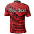 Custom Happy Fathers Day Polo Shirt Polynesian Patterns Red Style LT6 - Polynesian Pride