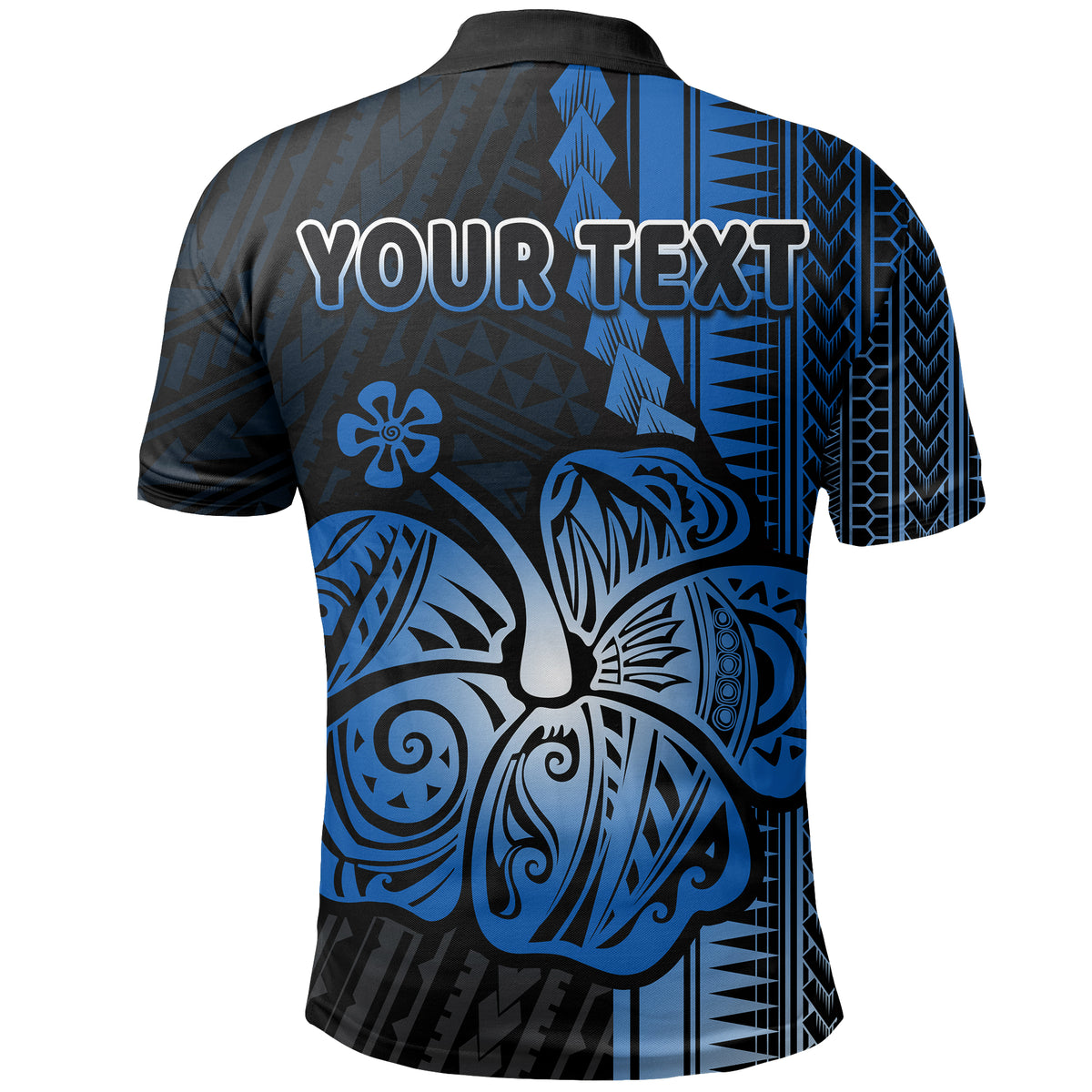 Custom Polynesian Hibiscus Polo Shirt Hawaiian Style No.5 LT6 - Polynesian Pride