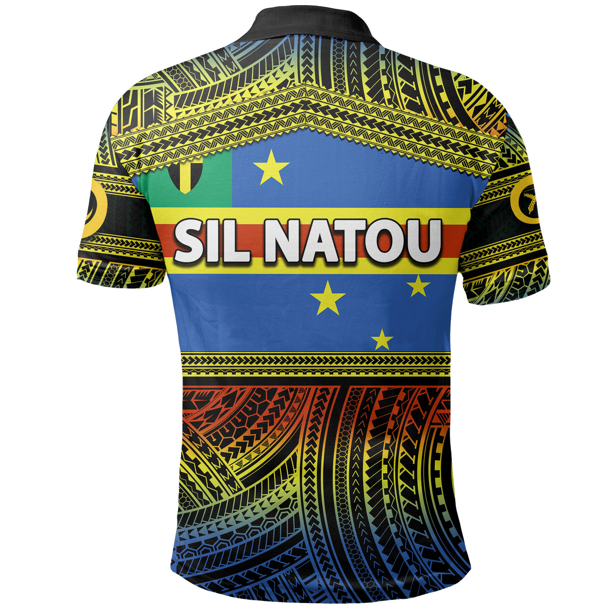 Custom Tafea Province Polo Shirt Of Vanuatu Polynesian Patterns Sil Natou LT6 - Polynesian Pride