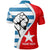 Custom West Papua Polo Shirt Clenched Hands Flag LT6 - Polynesian Pride