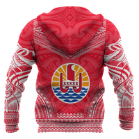 French Polynesia Chief Pullover Hoodie - Polynesian Pride