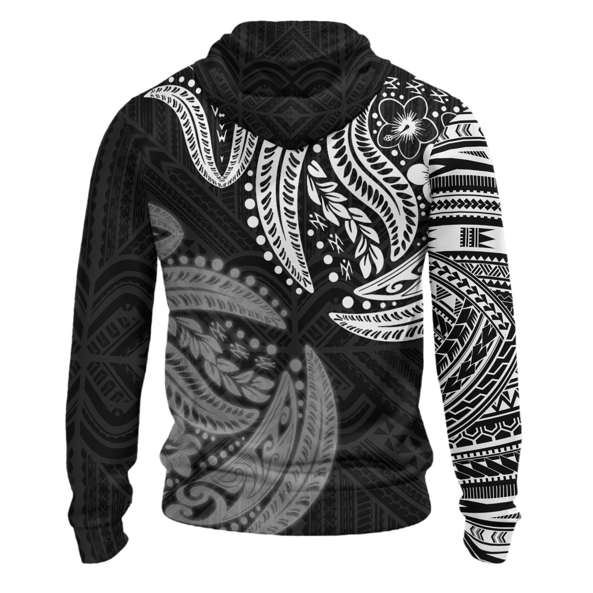 Polynesian Patterns Hoodie - Polynesian Pride