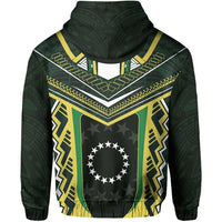 Cook Islands New Polynesian Style Zip Hoodie - Polynesian Pride