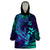 Polynesian Purple Paradise Hawaiian Tribal Hammerhead Shark Wearable Blanket Hoodie LT14 Unisex One Size - Polynesian Pride