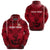 Kolisi Tonga Hoodie Mate Maa Tonga Powerful Lion Unisex Red - Polynesian Pride