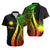 Nauru Short Sleeve Shirts - Reggae Polynesian Tentacle Tribal Pattern Unisex Reggae - Polynesian Pride