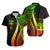 Fiji Short Sleeve Shirts - Reggae Polynesian Tentacle Tribal Pattern Unisex Reggae - Polynesian Pride