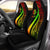 American Samoa Custom Personalised Car Seat Covers - Reggae Polynesian Tentacle Tribal Pattern Universal Fit Reggae - Polynesian Pride