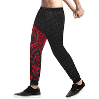 Polynesian Rising 1st Sweatpants (Red) A16 - Polynesian Pride
