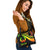 Pohnpei Custom Personalised Shoulder Handbag - Reggae Polynesian Tentacle Tribal Pattern - Polynesian Pride