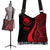 Federated States of Micronesia Boho Handbag - Red Polynesian Tentacle Tribal Pattern - Polynesian Pride