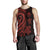 Federated States of Micronesia Men's Tank Top - Red Tentacle Turtle - Polynesian Pride