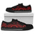 Niue Low Top Canvas Shoes - Red Tentacle Turtle - Polynesian Pride