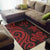 Kosrae Area Rug - Red Tentacle Turtle - Polynesian Pride