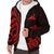 Tokelau Sherpa Hoodie - Red Tentacle Turtle - Polynesian Pride