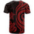 Papua New Guinea T Shirt Red Tentacle Turlte - Polynesian Pride