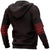 Aotearoa Maori Tattoo All Over Hoodie Red Custom Version - Polynesian Pride