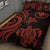 Hawaii Quilt Bed Set - Red Tentacle Turtle - Polynesian Pride