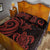 Pohnpei Quilt Bed Set - Red Tentacle Turtle - Polynesian Pride