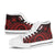 Samoa High Top Shoes - Red Tentacle Turtle - Polynesian Pride