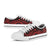 Tokelau Low Top Canvas Shoes - Red Tentacle Turtle - Polynesian Pride