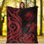 Federated States of Micronesia Premium Blanket - Red Tentacle Turtle - Polynesian Pride