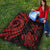 Tokelau Premium Quilt - Red Tentacle Turtle - Polynesian Pride