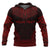 Samoa Polynesian Chief Custom Hoodie Red Version - Polynesian Pride