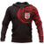 Fiji Hoodie Fiji Seal Polynesian Tattoo Style Red Unisex Red & Black - Polynesian Pride