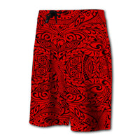 Hawaii Polynesian Culture Board Shorts Red - Polynesian Pride