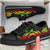 Tokelau Low Top Canvas Shoes - Reggae Tentacle Turtle - Polynesian Pride