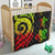 Niue Premium Quilt - Reggae Tentacle Turtle - Polynesian Pride