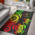 Chuuk Area Rug - Reggae Tentacle Turtle Reggae - Polynesian Pride