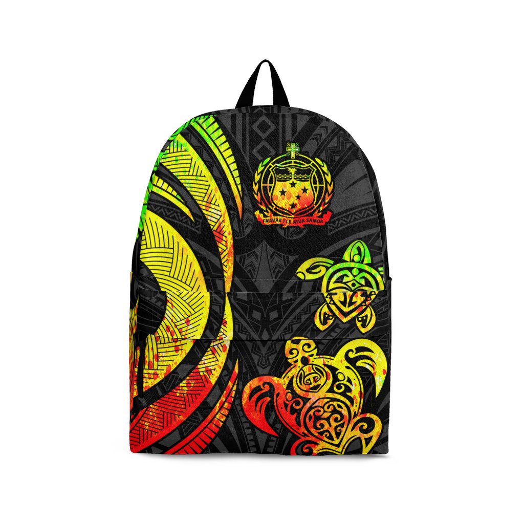 Samoa Backpack - Reggae Tentacle Turtle Reggae - Polynesian Pride