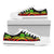 Tahiti Low Top Canvas Shoes - Reggae Tentacle Turtle - Polynesian Pride