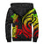 Guam Sherpa Hoodie - Reggae Tentacle Turtle - Polynesian Pride