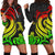 Cook Islands Women Hoodie Dress - Reggae Tentacle Turtle Reggae - Polynesian Pride