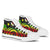 Marshall Islands High Top Shoes - Reggae Tentacle Turtle - Polynesian Pride