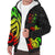 Fiji Sherpa Hoodie - Reggae Tentacle Turtle Crest - Polynesian Pride