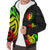 Northern Mariana Islands Sherpa Hoodie - Reggae Tentacle Turtle - Polynesian Pride