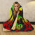 Wallis and Futuna Hooded Blanket - Reggae Tentacle Turtle - Polynesian Pride