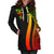 Fiji Women's Hoodie Dress - Reggae Polynesian Tentacle Tribal Pattern - Polynesian Pride