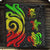 Tuvalu Premium Quilt - Reggae Tentacle Turtle - Polynesian Pride