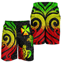 Wallis and Futuna Men's Short - Reggae Tentacle Turtle - Polynesian Pride